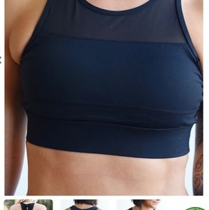 Zyia Black All Star Bra